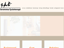 Tablet Screenshot of brommaplansfysioterapi.se